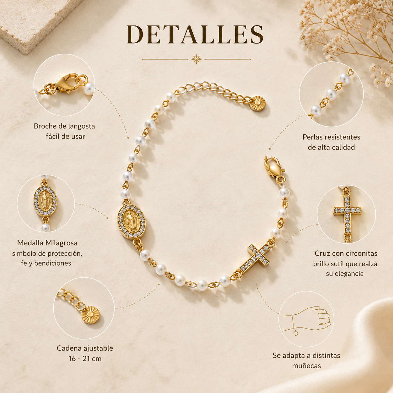 Pulsera convertible a Rosario