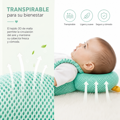 CocoMimo™ – Protector de Cabeza para Bebés